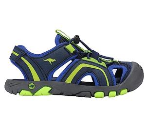 KangaROOS Mixte K-Trek Way Sandale, DK Navy Lime, 40 EU
