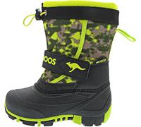 KangaROOS Mixte Kanga-Bean Iv Botte de Neige, Noir (Jet Black Camo), 35 EU
