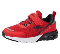 KangaROOS Mixte Kx-ARG Ev Basket, Fiery Red Jet Black, 35 EU