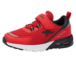 KangaROOS Mixte Kx-ARG Ev Basket, Fiery Red Jet Black, 39 EU