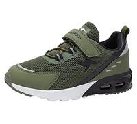 KangaROOS Mixte Kx-ARG Ev Basket, Olive Jet Black, 35 EU