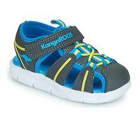 KangaROOS Garçon Unisex Kinder K-Tiffy Sandale, Midnight Blue Rose, 27 EU