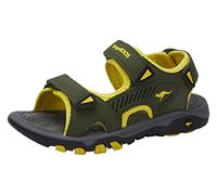 KangaROOS Sandales unisexe K-Celtic Barbo, Olive Lemon Chrome, 38 EU