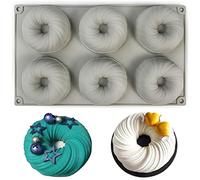 KangBaz Moule Silicone Tourbillon, Moule Tourbillon Moule Gateau Silicone Patisserie Original Moule à Gateau Silicone Moule en Silicone Patisserie Professionnel Moulessilicone Gateaux Fantaisie