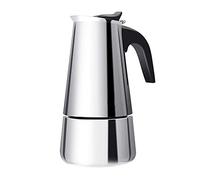 Kangmeile Cafetiere Italienne Moka Pot 4, 6 et 9 tasses (200-450 ml) Cuisinière Percolateur à café Cafetière à expresso, plaque de cuisson et cuisinière Cafetière classique en acier inoxydable