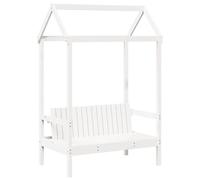 Kangmusi 846995 Banc avec toit en pin massif 117,5 x 70 x 176,5 cm
