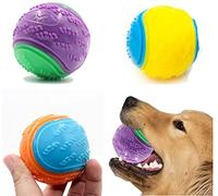 Kangnuoxue Scooby Doo Lot de 3 balles couinantes pour chiots et chiens, jouets interactifs pour anxiété et ennui, entraînement et dentifrance