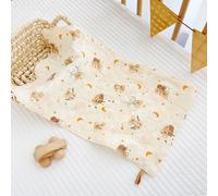 Kangobaby - Ma Vie Douce - Serviette De Lavage Respirante Pour Bébé,Serviette De Visage En Mousseline De Coton Pour,Taille 50x25cm - Type E