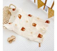 Kangobaby - Ma Vie Douce - Serviette De Lavage Respirante Pour Bébé,Serviette De Visage En Mousseline De Coton Pour,Taille 50x25cm - Type H