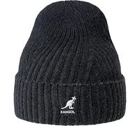 Kangol 2-Tone Cuff Pull on Béret, Noir/Gris foncé, Taille Unique Mixte