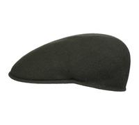 Kangol 504 Flexfit Casquette plate en laine avec visière, vert foncé, XL