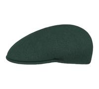 Kangol 504 Flexfit Chapeau Flatcap Casquette à Visière Hommes - Casquette à Visière en Laine pour Automne Printemps Hiver Été Printemps-Été Automne-Hiver, vert foncé, S