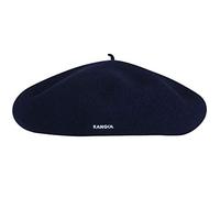 Kangol Béret Anglobasque béret Basque en Laine béret Basque d'hiver (S (54-55 cm) - Bleu)