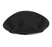 Kangol Beret Basque Tropic Monty Femme/Homme - pour Femme D'Ete Ete Printemps-ete - XL (60-61 cm) Noir