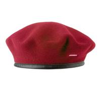 Kangol Béret Monty béret Basque en Laine (XL (60-61 cm) - Rouge)