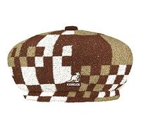 Kangol Béret Pop Vichy Jax - Acajou/avoine/M