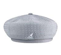 Kangol Béret Preppy Jax béret d'été (M (56-57 cm) - Gris)