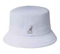 Kangol Bob Tropic Bin Femme/Homme - Chapeau de Peche Musicien Ete Printemps-ete - XL (60-61 cm) Blanc