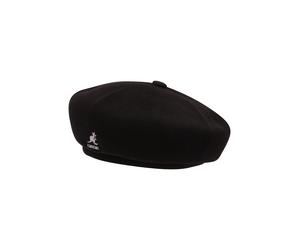 KANGOL Bonnet 'Bamboo Jax' gris / noir, Taille 59-60