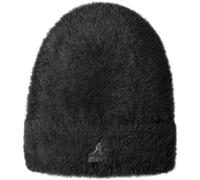 Kangol Bonnet Beanie Faux Fur Bonnet à Revers (Taille Unique - Noir)