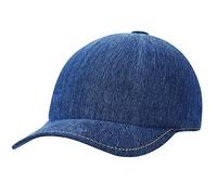 Kangol Casquette Adjustable Spacecap Femme/Homme - de Plage Soleil en Coton Boucle Metal, avec Visiere, Visiere Ete Printemps-ete - Taille Unique Bleu