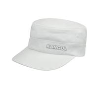 Kangol Casquette Army Cotton Twill - Mixte, avec visière, Blanc, Taille L/XL (58-61 cm)
