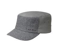 Kangol Casquette Army Textured Flexfit Casquette Fitted Militaire (L/XL (58-61 cm) - Gris)