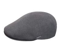 Kangol Casquette Bamboo 507 Femme/Homme - Fibre de Bambou Gavroche Plate avec Visiere Ete Printemps-ete - XL (60-61 cm) Anthracite