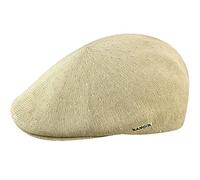 Kangol Casquette Bamboo 507 Femme/Homme - Fibre de Bambou Gavroche Plate avec Visiere Ete Printemps-ete - S (54-55 cm) Beige