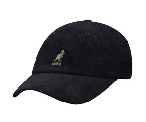 Kangol Casquette Classic Corduroy Baseball Cap Casquette en Coton (Taille Unique - Noir)