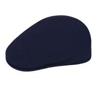 Kangol Casquette classique 504 en laine pour homme, notre forme la plus iconique - Bleu - Taille S