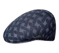 Kangol Casquette Cross Weave 504 Femme/Homme - Gavroche avec Visiere Automne-Hiver Hiver - L (58-59 cm) Bleu Fonce