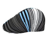 Kangol Casquette Digital Stripes 507 Femme/Homme - Gavroche avec Visiere Ete Printemps-ete - M (56-57 cm) Gris-Bleu