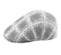 Kangol Casquette Grunge Plaid 507 Homme - Gavroche avec Visiere Ete Printemps-ete - L (58-59 cm) Gris