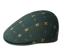 Kangol Casquette Hyper Plaid 507 Femme/Homme - Gavroche avec Visiere Hiver Automne-Hiver - L (58-59 cm) Vert