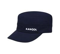 Kangol - Casquette Militaire en Coton Bleu Marine avec Poche Cachée - Femme - Accessoires - Bleu - Taille: S/M