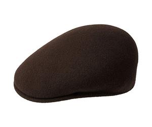 Kangol Casquette Plate en Laine 504, Marron (Marron Expresso), XL