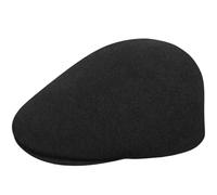Kangol Laine sans Couture 507 Casquette Plate, Noir, S Mixte