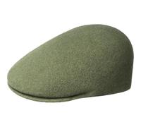 Kangol Casquette Seamless Wool Gatsby 507 Femme/Homme - Forme de Bec Laine avec Visiere, Visiere Hiver Automne-Hiver - S (54-55 cm) Olive Fonce