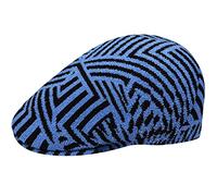 Kangol Casquette Virtual Grid 507 Femme/Homme - Gavroche avec Visiere Ete Printemps-ete - L (58-59 cm) Noir-Bleu