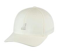 Kangol Casquette Wool Flexfit Baseball Cap Casquette Laine (S/M (54-57 cm) - Blanc Creme)