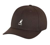 Kangol Casquette Wool Flexfit Baseball Cap Casquette Laine (S/M (54-57 cm) - Marron)