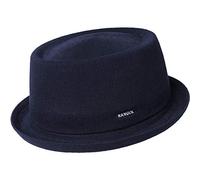 Kangol Chapeau Bamboo Mowbray Pork Pie Dark Blue (Bleu), Herren:L