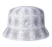 Kangol Chapeau Bob Grunge Plaid Bin Chapeau de pêche Chapeau de Soleil (L (58-59 cm) - Gris)