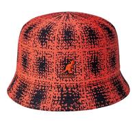 Kangol Chapeau Bob Grunge Plaid Bin Chapeau de pêche Chapeau de Soleil (M (56-57 cm) - Orange)