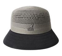 Kangol Chapeau cloche double maille Lahinch - Gris chaud/noir/XL, Gris chaud/noir, Medium