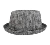 Kangol Chapeau Color Burst Mowbray Pork Pie Chapeau de Soleil (M (56-57 cm) - Noir)