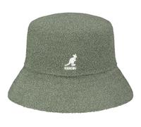 Kangol Chapeau en Tissu Bermuda Bucket Chapeau de Plage Chapeau de pêche (XL (60-61 cm) - Olive)