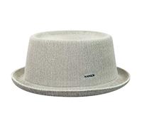 Chapeau Kangol Mowbray Pork Pie Player chapeau en tissu (M/56-57 - gris)