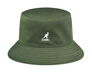Kangol Chapeau Reversible Coordinates Femme/Homme - D'Ete de Peche Soleil avec Doublure Ete Printemps-ete - S (54-55 cm) Olive